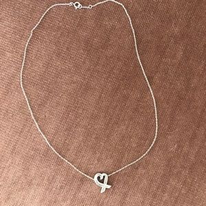 Tiffany’s Picasso heart necklace